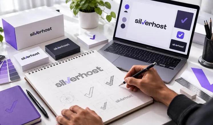 Logos and brand identities designed by SilverHost