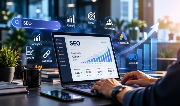Digital marketing and SEO growth