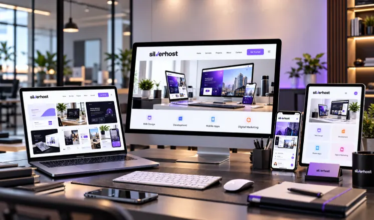 Websites and digital products designed by SilverHost