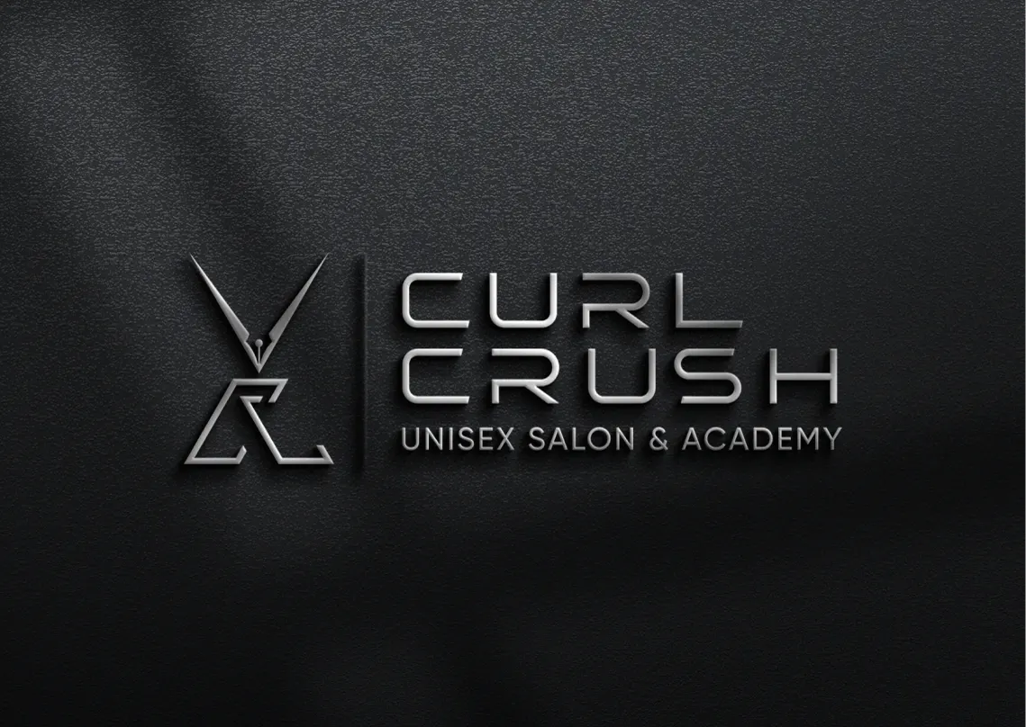 Curl Crush logo design