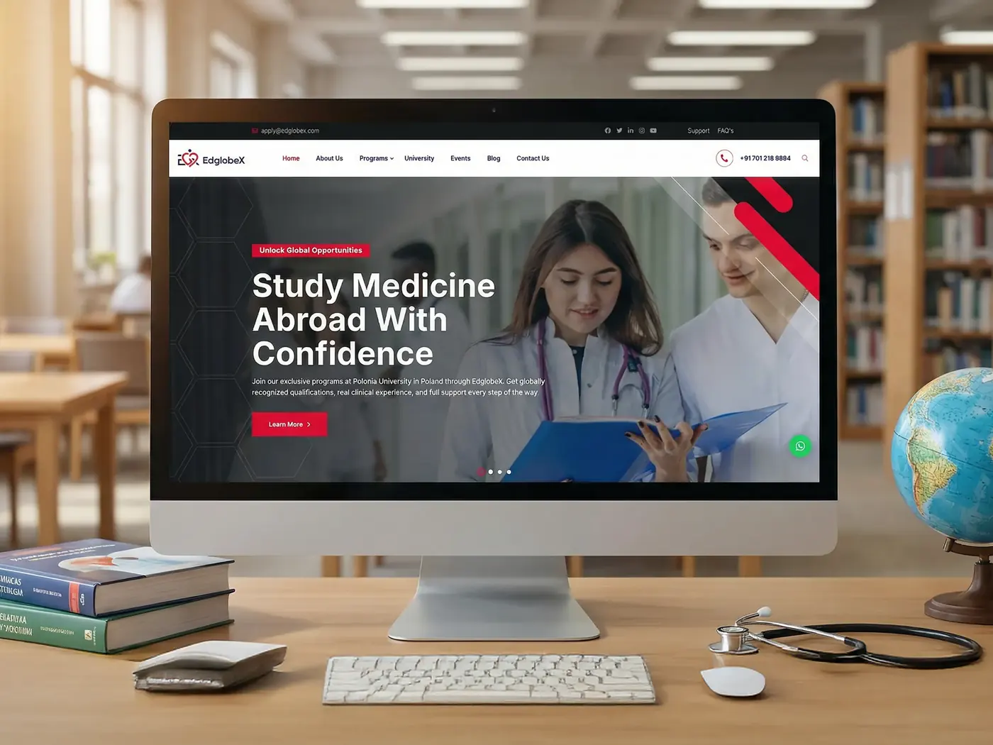 Edglobex education website