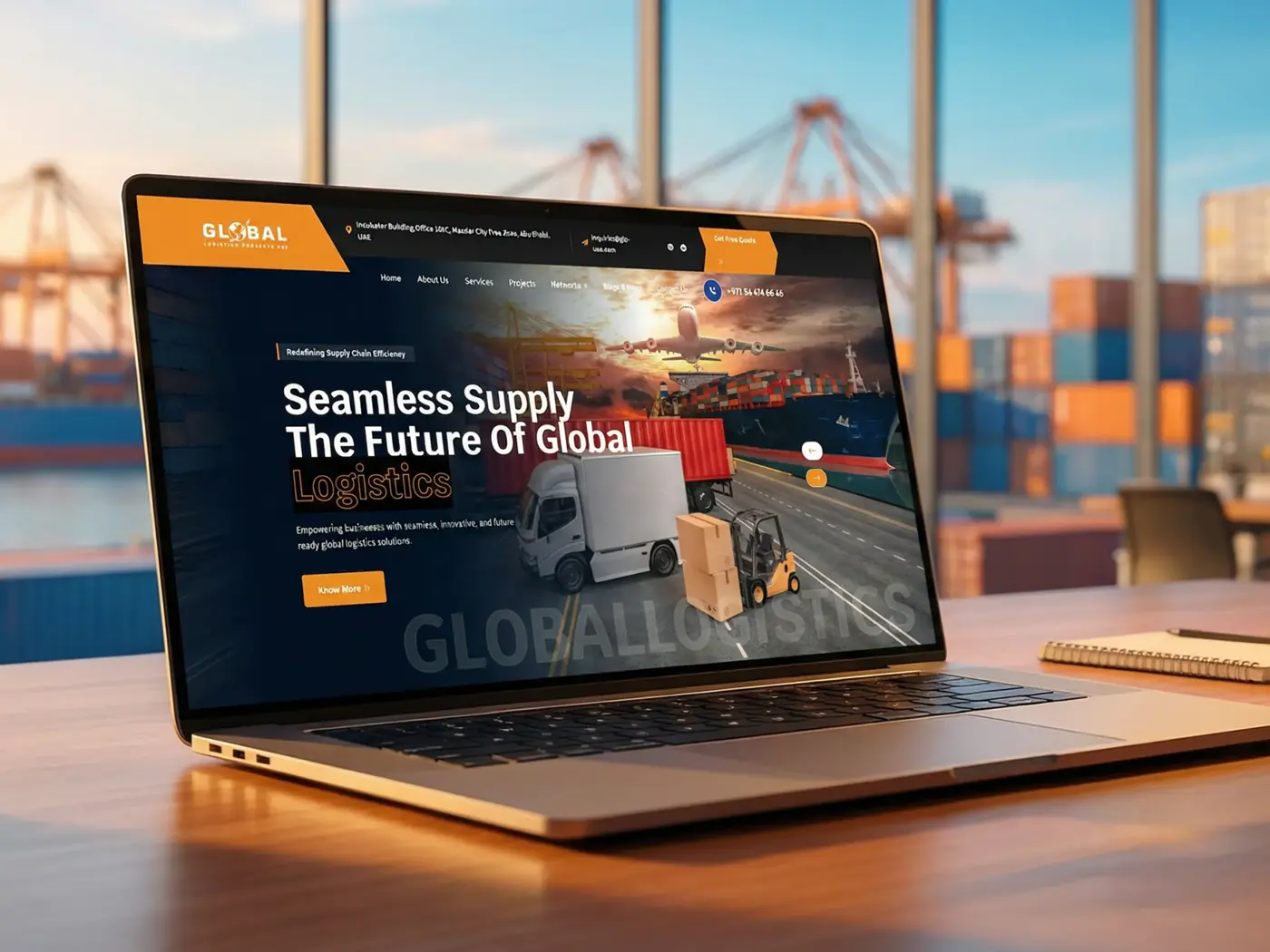 Global Logistics website