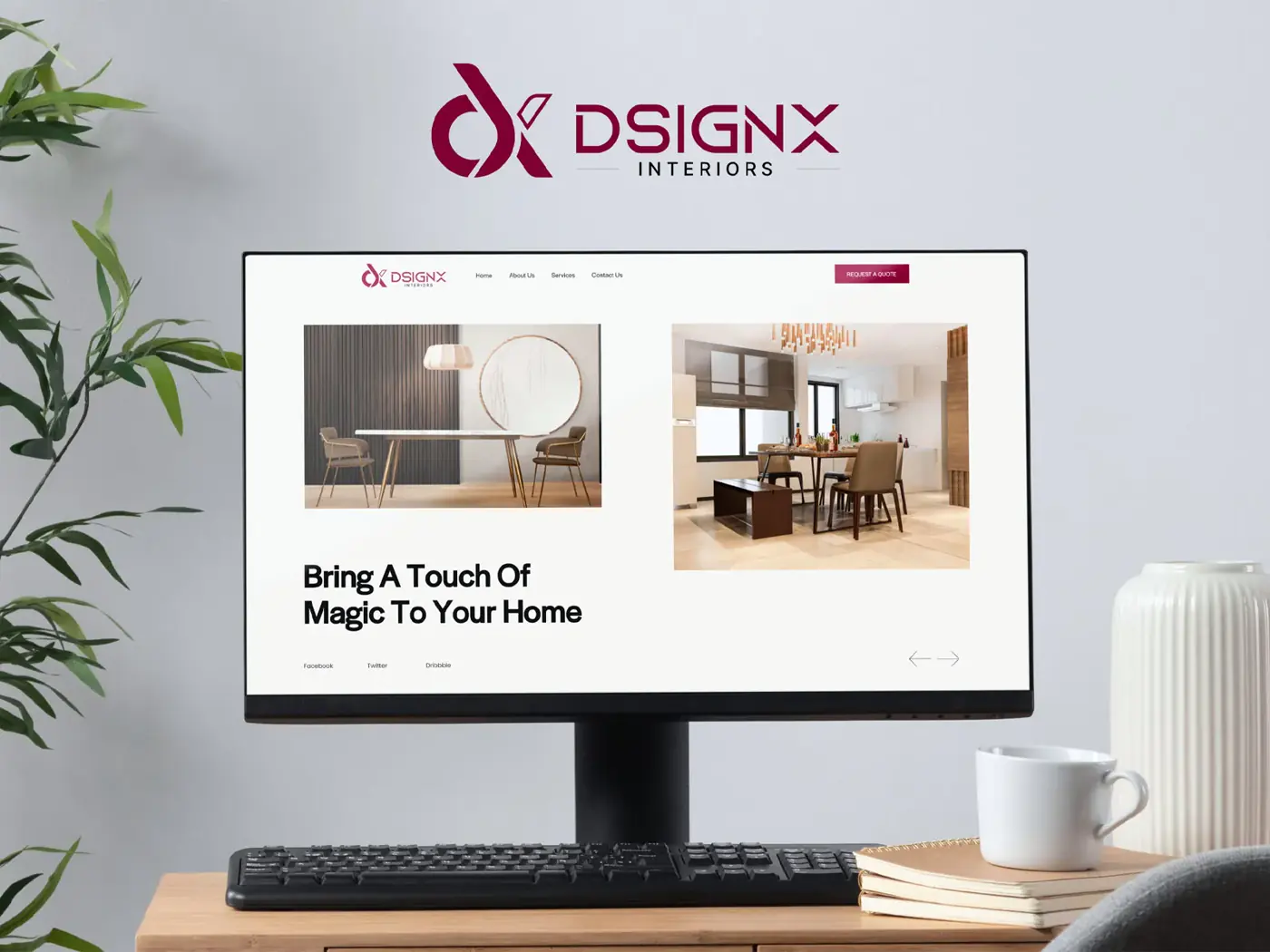 Dsignx Interiors website