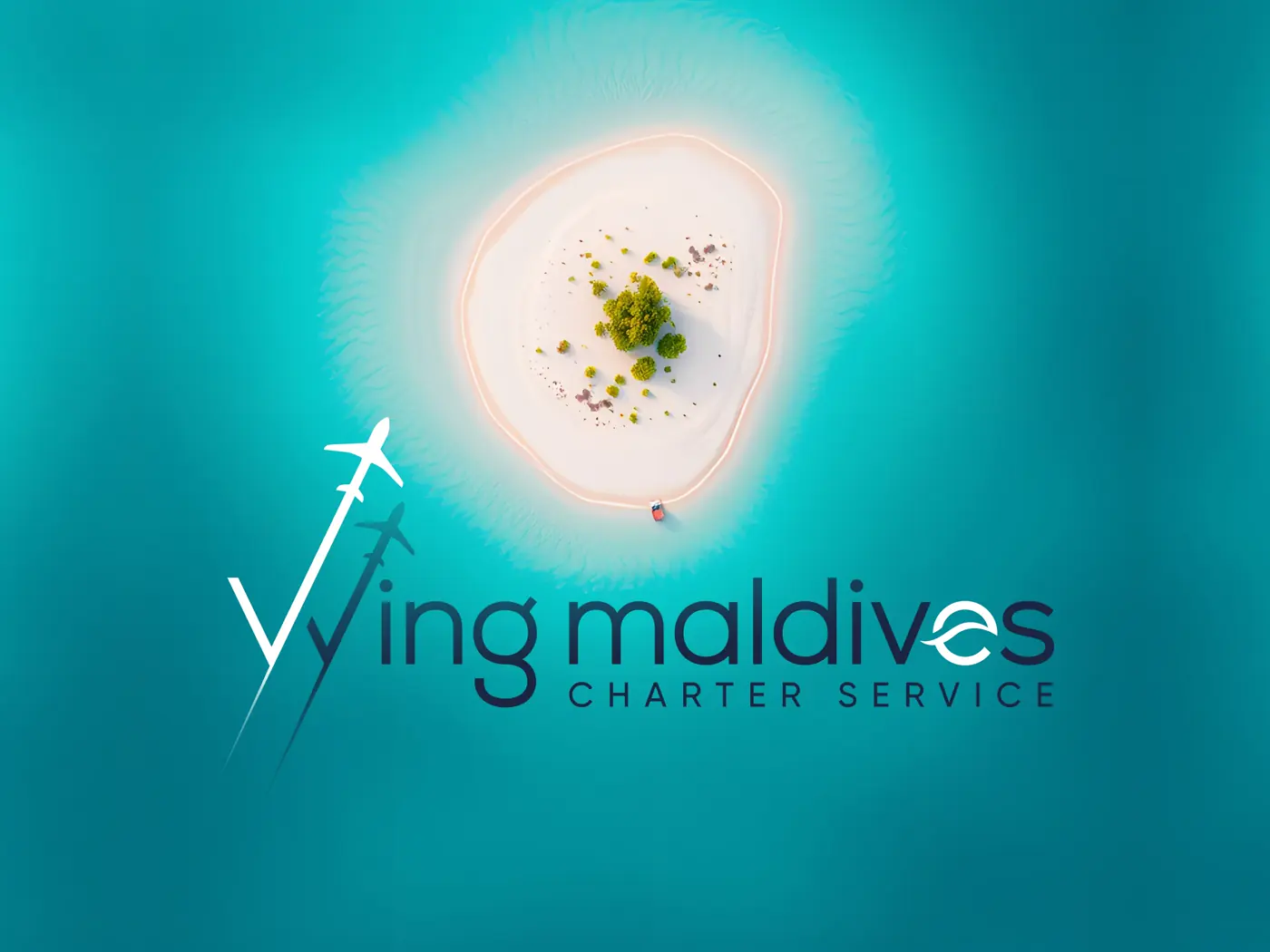 Wing Maldives brand identity by SilverHost